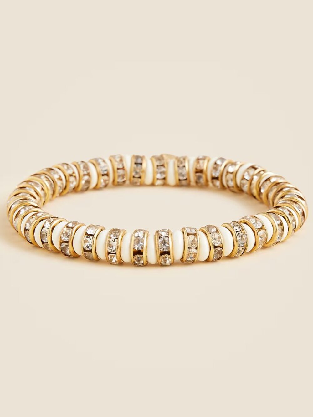 J. Crew Striped Crystal Bracelet/NWT